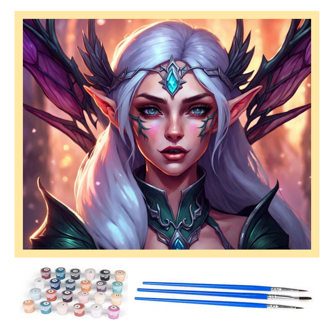 warcraft-kaldorei-paint-by-number-kit