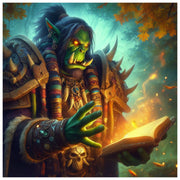 warcraft-ork-shaman-paint-by-number-kit