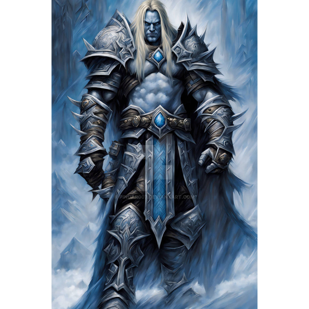 warcraft-scourge-lord-paint-by-number-kit