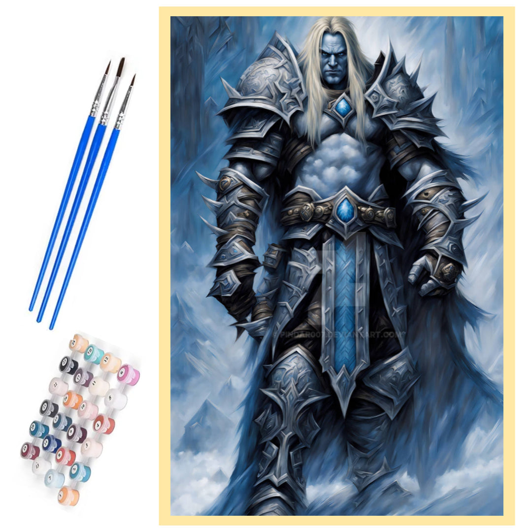 warcraft-scourge-lord-paint-by-number-kit