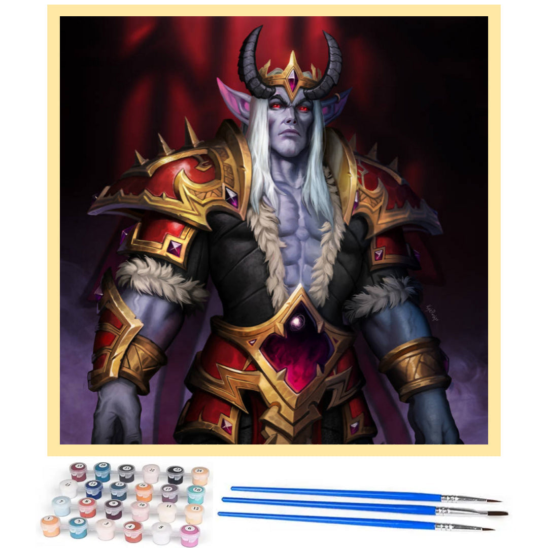 warcraft-sire-denathrius-paint-by-number-kit