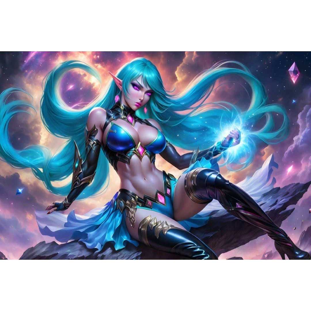 warcraft-siren-paint-by-number-kit