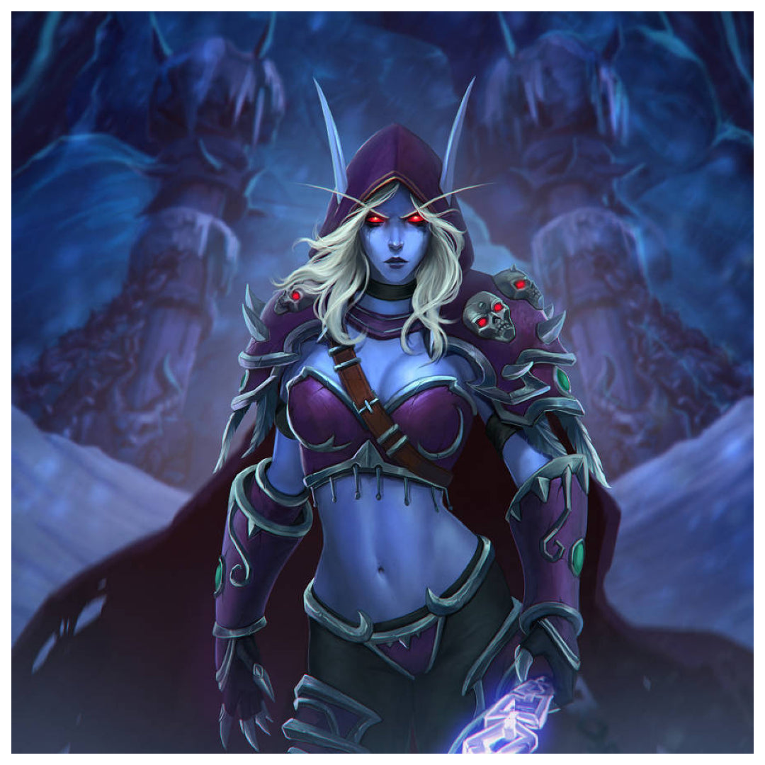 warcraft-sylvanas-paint-by-number-kit