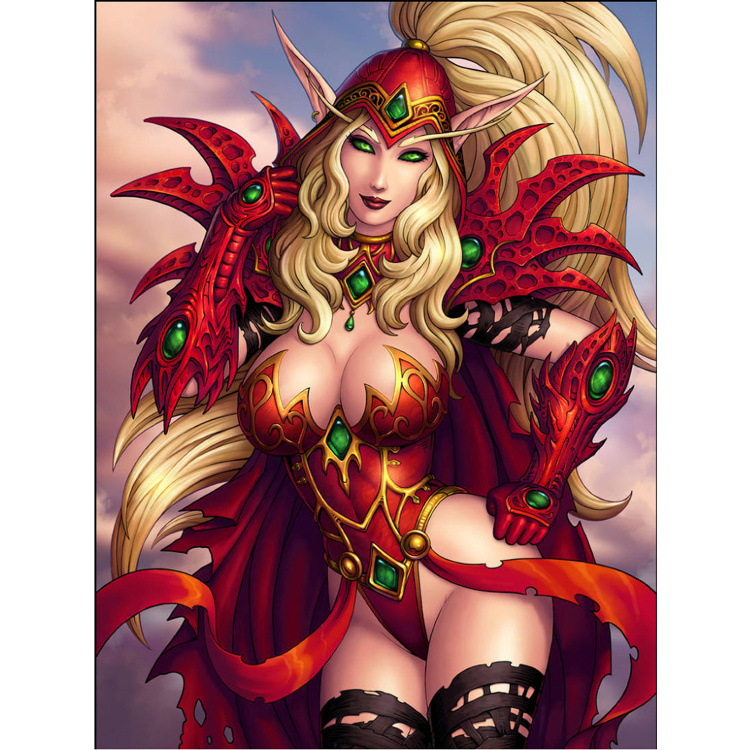 warcraft-valeera-paint-by-number-kit