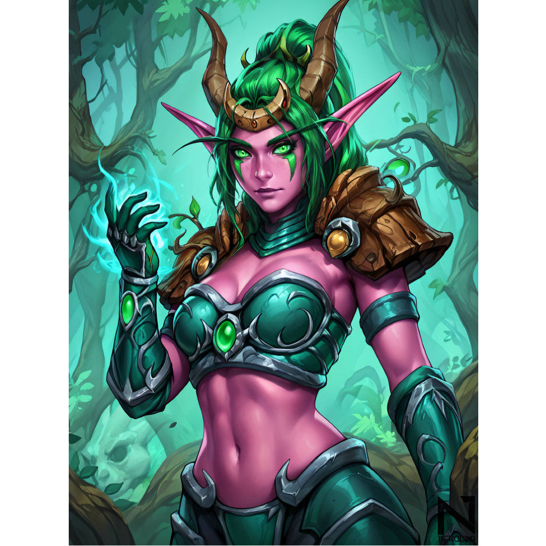 warcraft-ysera-paint-by-number-kit