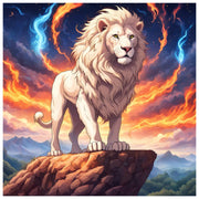 white-lion-with-fire-paint-by-number-kit
