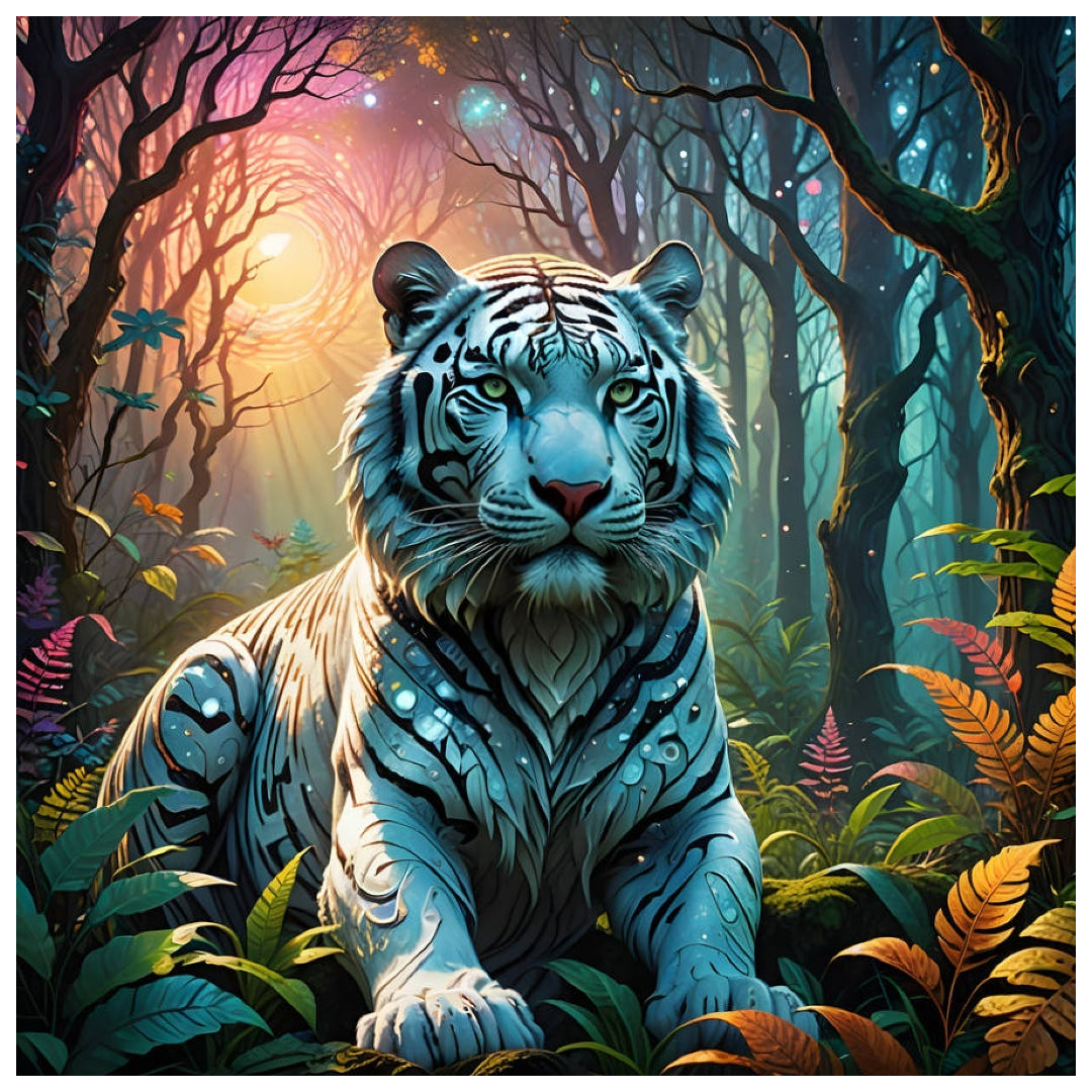 white-tiger-in-forest-paint-by-number-kit