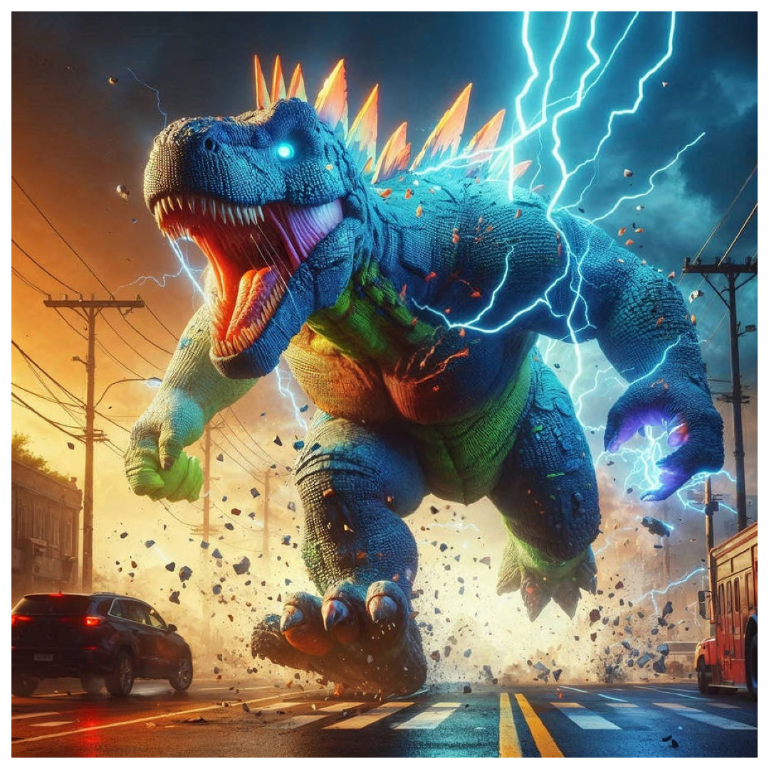 godzilla-big-explosion-paint-by-number-kit