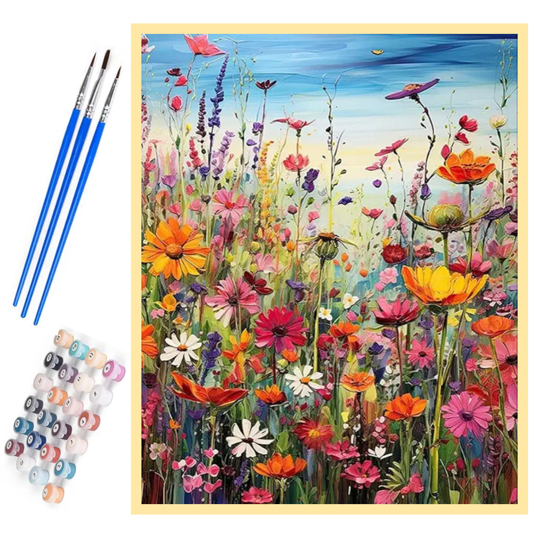 wildflowers-paint-by-number-kit