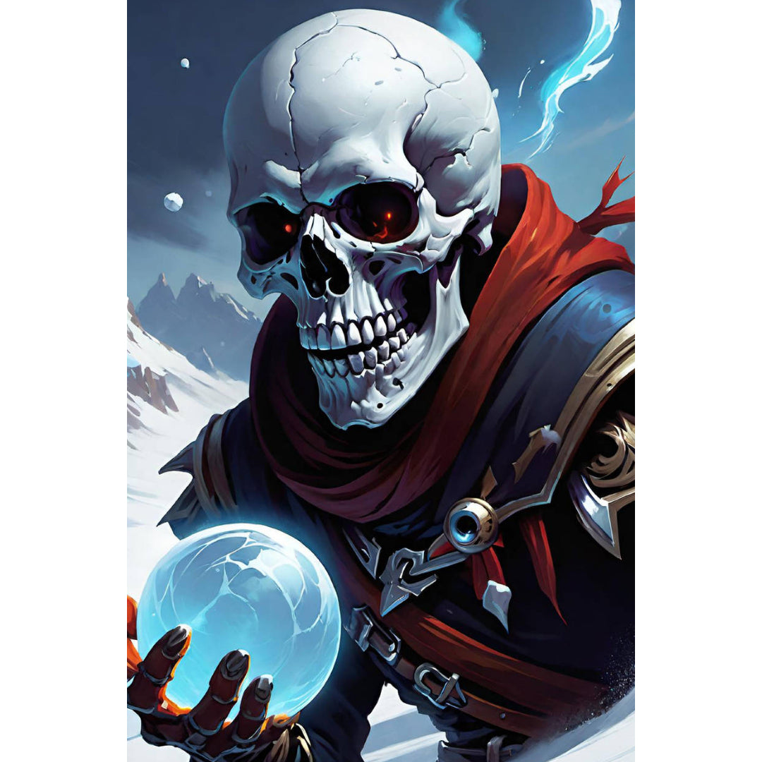 winter-skull-paint-by-number-kit