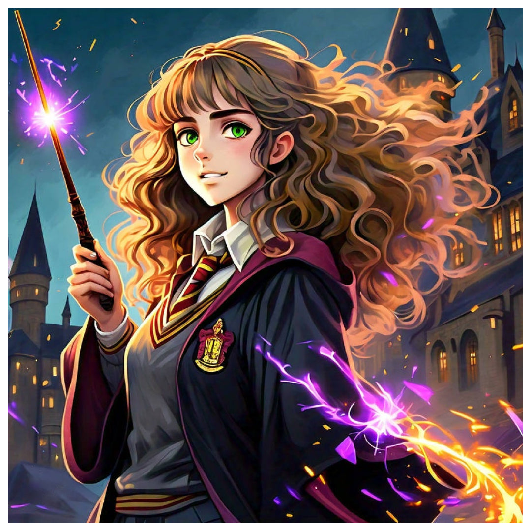 wizard-girl-hermione-paint-by-number-kit