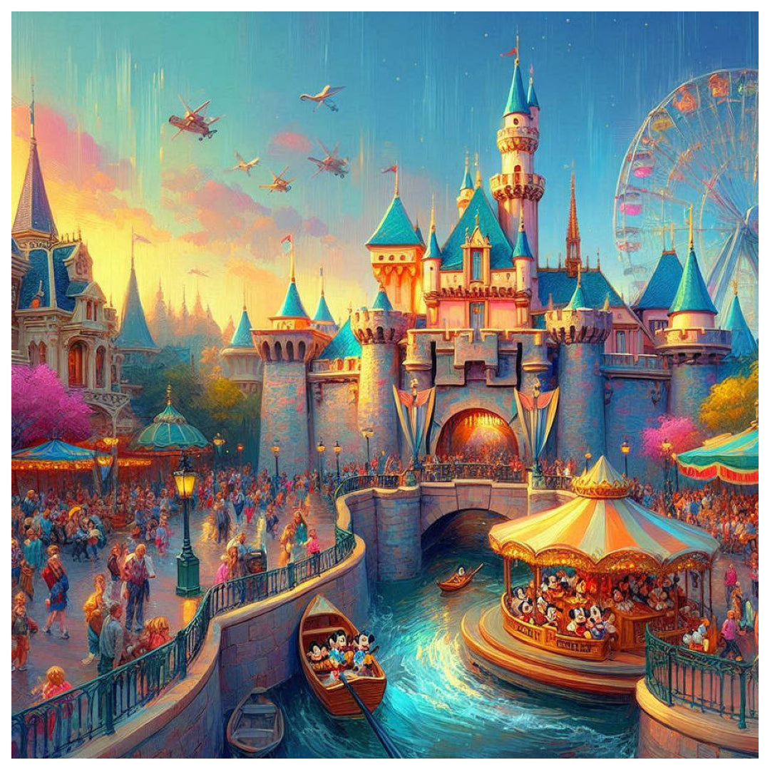 wonderful-disneyland-castle-paint-by-number-kit