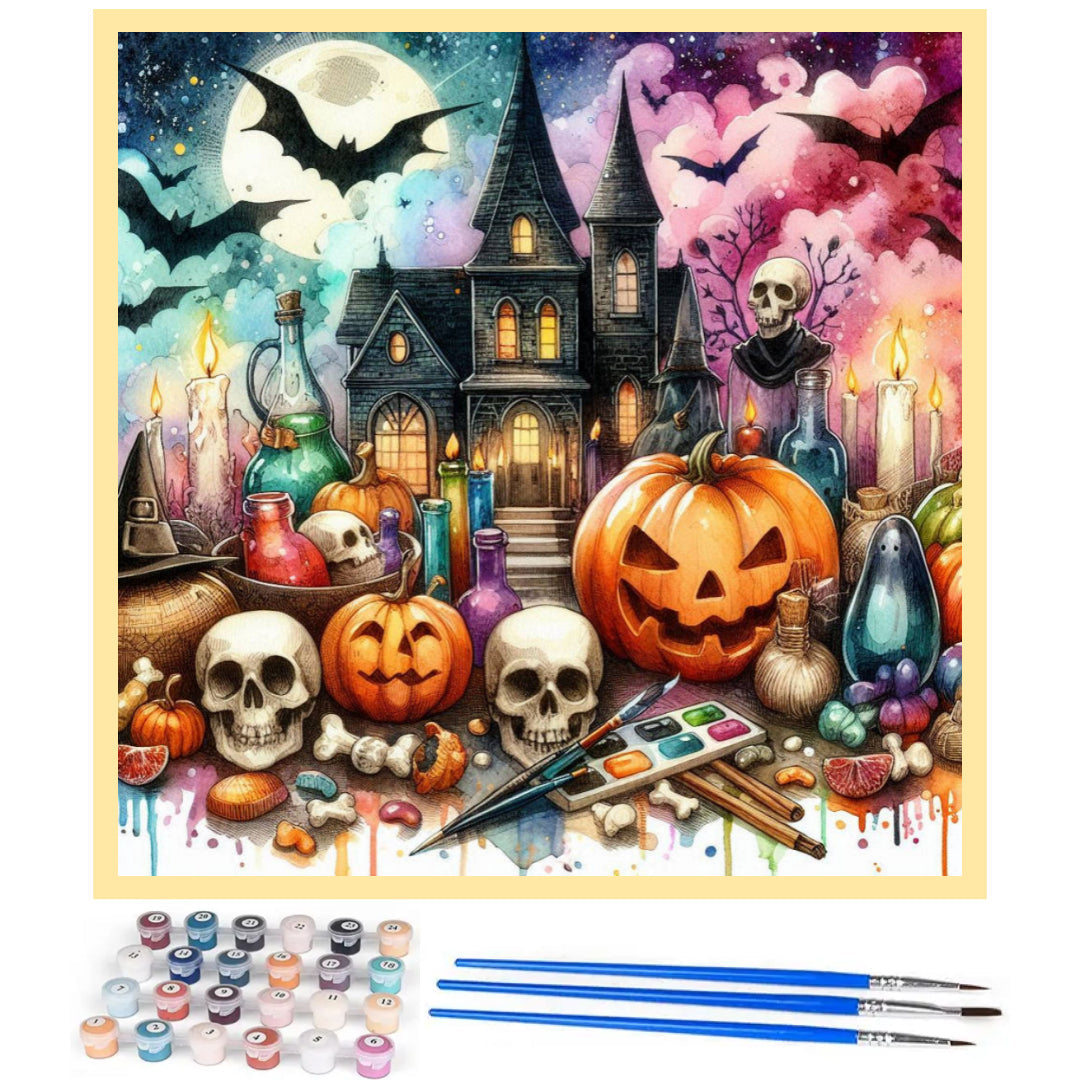wonderful-halloween-paint-by-number-kit