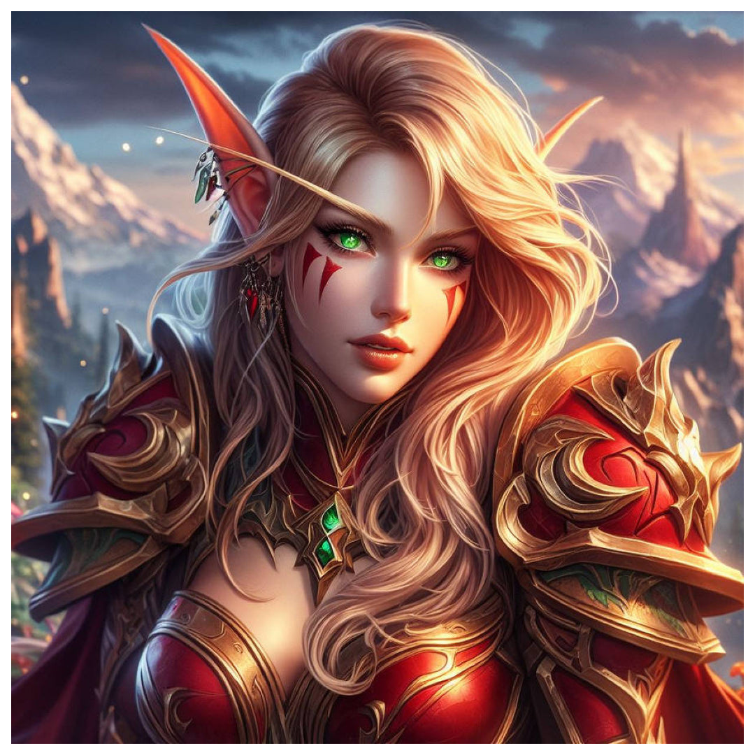 wow-blood-elf-paint-by-number-kit