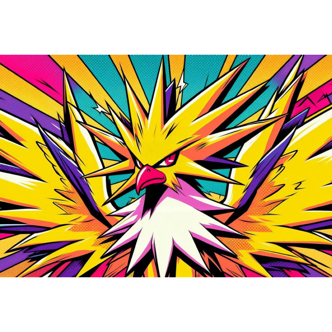 zapdos-pokemon-paint-by-number-kit